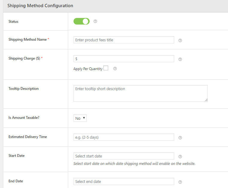 02 Advanced Flat Rate Shipping Method Plugin