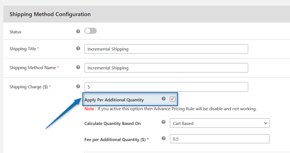 Shipping-Method-COnfiguration