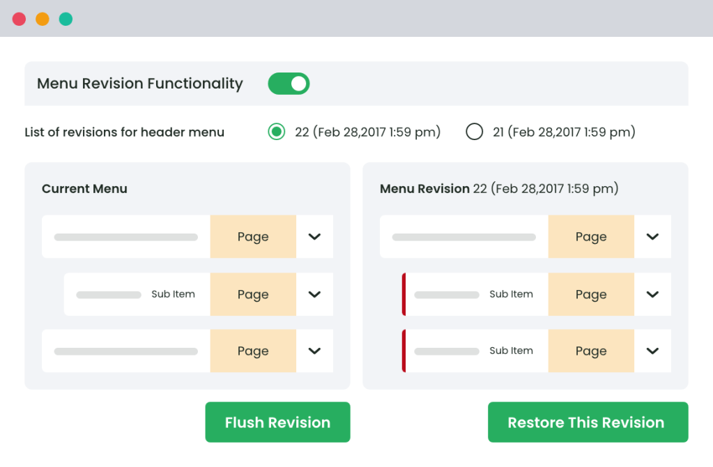 Advance Menu Manager For WordPress Feature 3