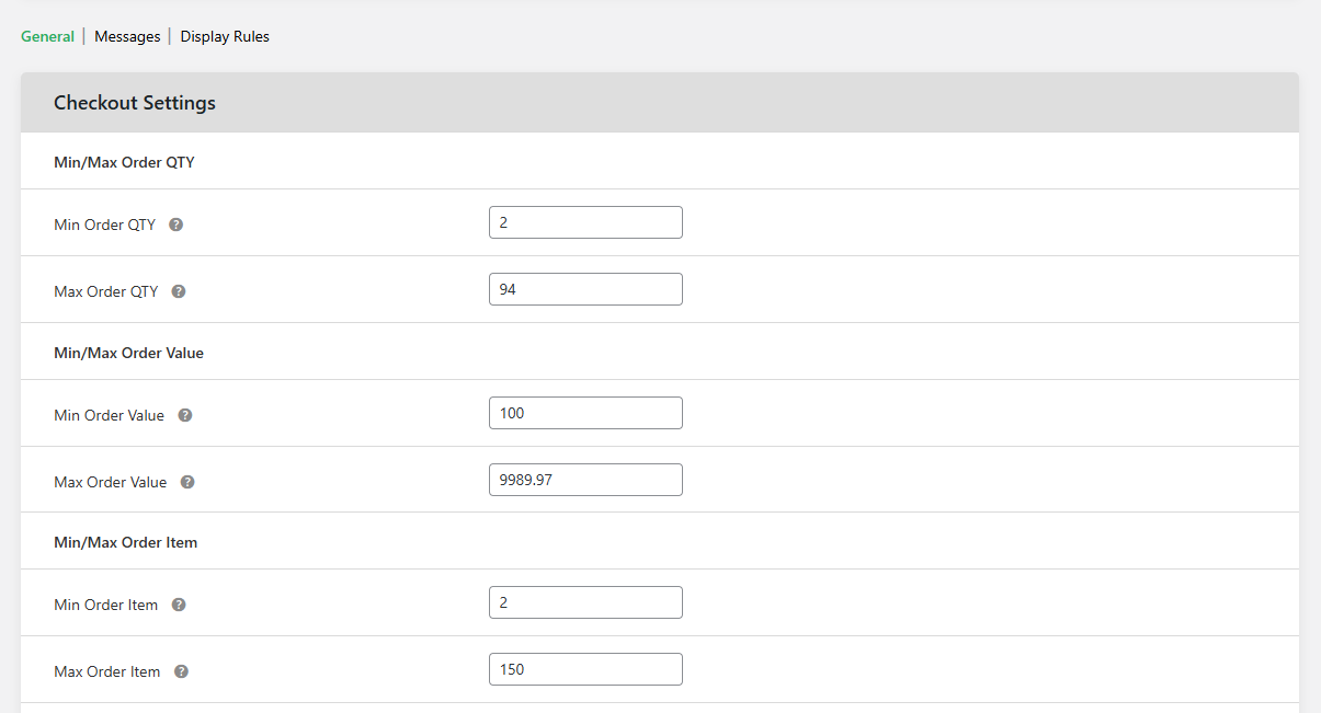 WooCommerce minimum quantity 3