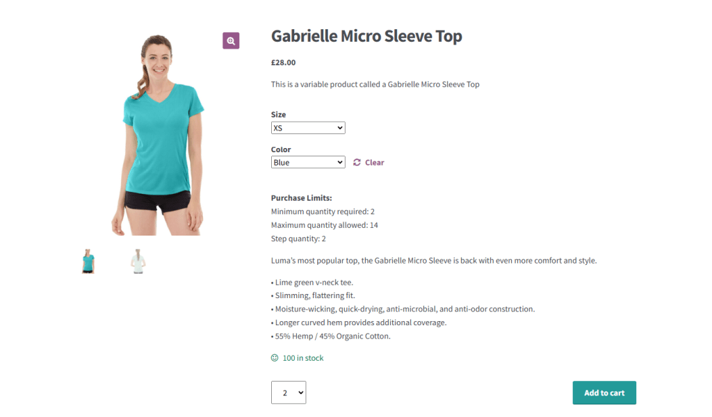 WooCommerce limit quantity 1