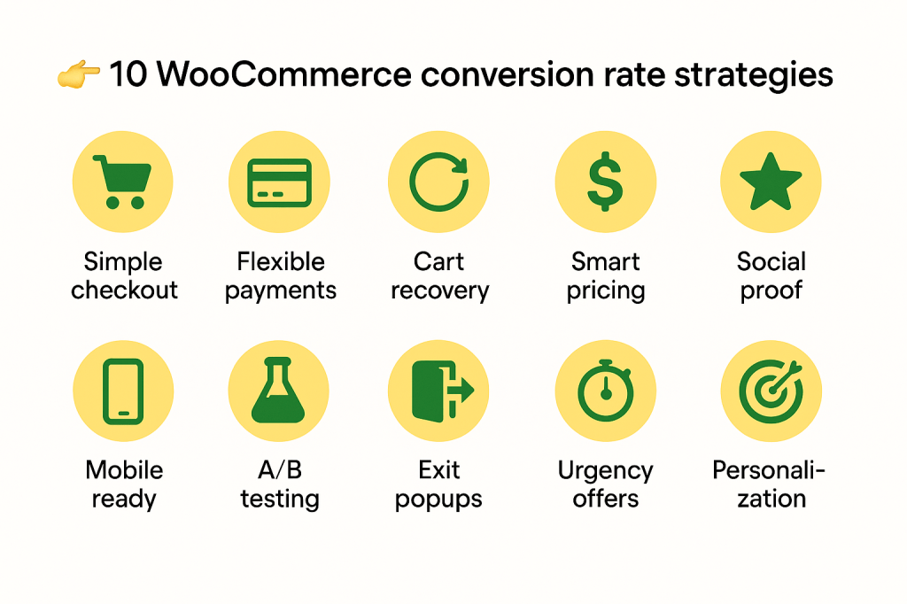 10 WooCommerce conversion rate strategies by Dotstore