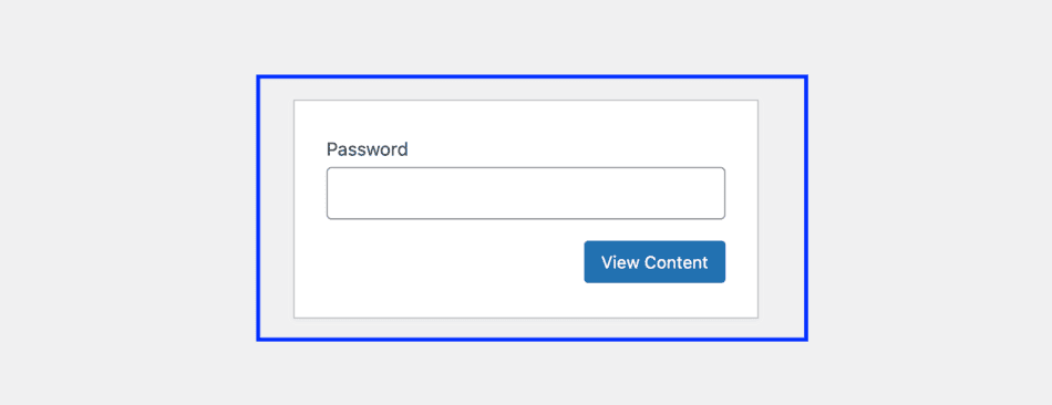 Site-Wide Password Protection Image