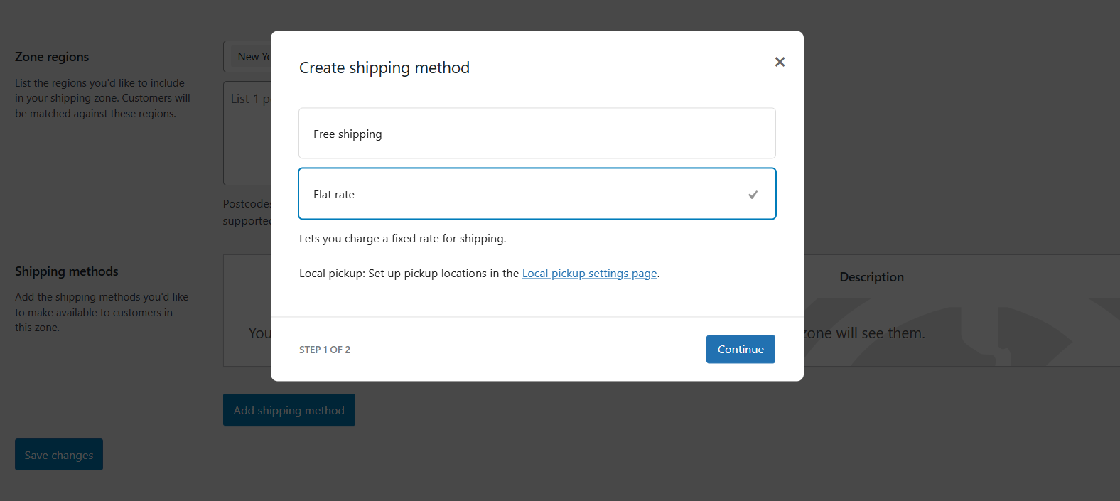 WooCommerce flat rate shipping - 11