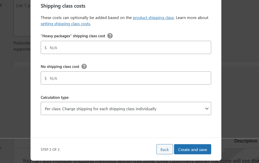 WooCommerce flat rate shipping - 13