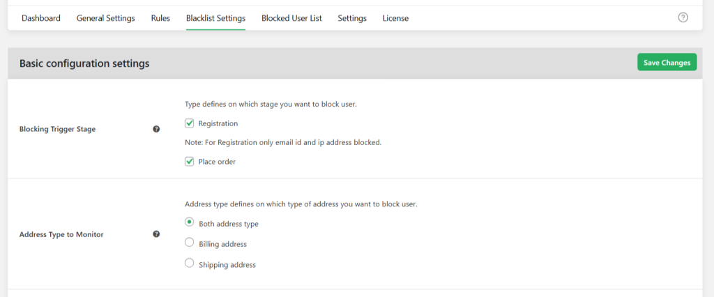 WooCommerce Fraud Prevention Plugin - Blacklist Users 2