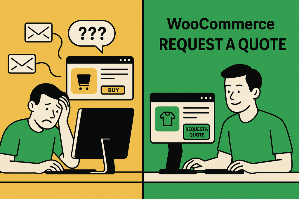 WooCommerce request a quote