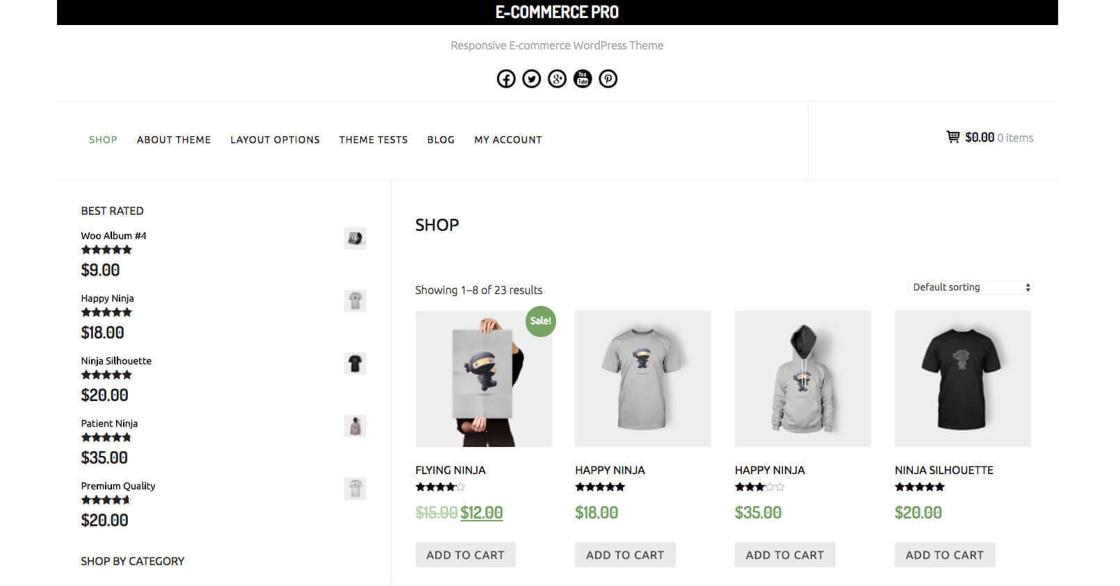 E-Commerce theme