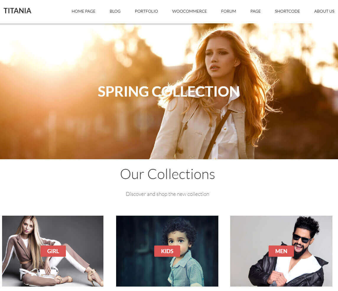 Titenume Best Amazing Fashion WordPress Themes