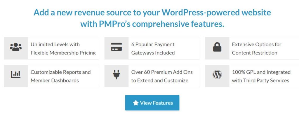 Paid Membership Pro Plugin