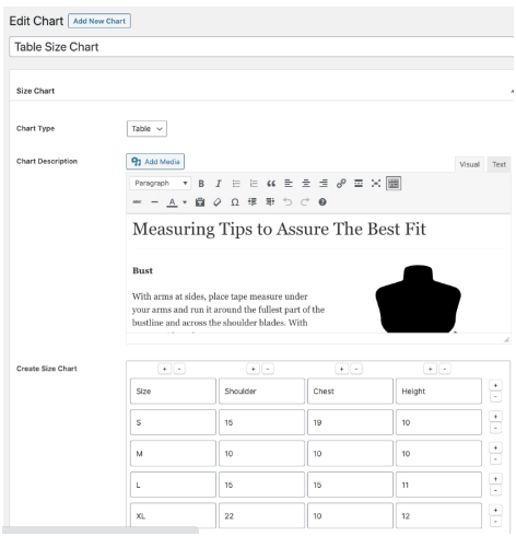 Plugin 11 - Size Chart for WC Developed by KoalaApps - one of Top 15 WC size guide plugins